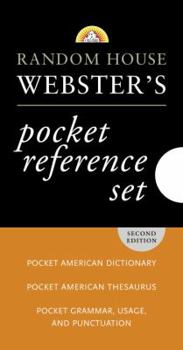 Paperback Random House Webster's Pocket Reference Boxed Set, 2nd Edition Book
