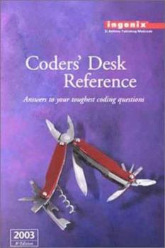 Paperback Coders' Desk Reference, 2003 Book