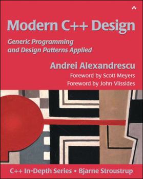 Paperback Modern C++ Design: Generic Programming and Design Patterns Applied Book