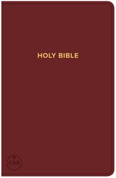 Imitation Leather CSB Gift & Award Bible, Burgundy Book