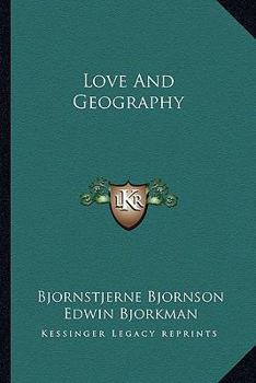 Paperback Love And Geography Book