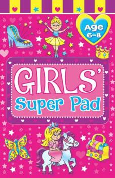 Paperback Activity Super Pad for Girls Book