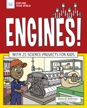 Paperback Engines!: With 25 Science Projects for Kids Book