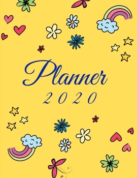 planner 2020: Daily Planner,GIFT Page a Day Calendar 2020, Schedule Organizer Planner (2020 Diary Day Per Page  )365 Day Tabbed Journal January - ... as an appointment diary, personal for dail