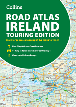 Paperback Road Atlas Ireland Book