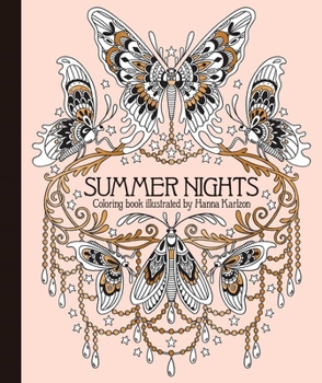 Hardcover Summer Nights Coloring Book: Originally Published in Sweden as Sommarnatt Book