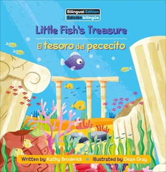 Library Binding Little Fish's Treasure / El Tesoro del Pececito Book