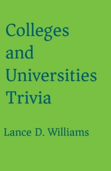 Paperback Colleges and Universities Trivia Book