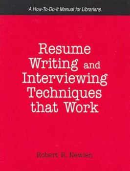 Paperback Resume Writing and Interviewing Techniques That Work Book