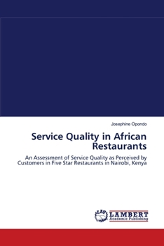 Paperback Service Quality in African Restaurants Book