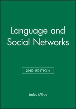 Paperback Language and Social Networks Book