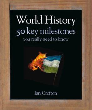 Hardcover World History 50 Key Milestones You Really Need to Know Book