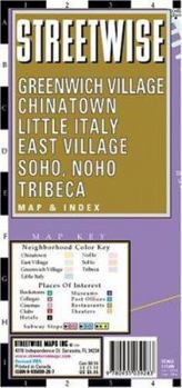 Map Streetwise Greenwich Village Book