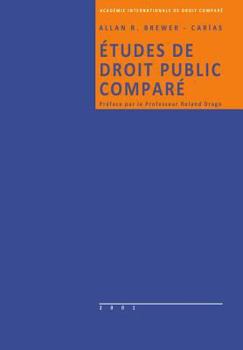 Paperback Études de Droit Public Comparé [French] Book