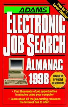 Paperback Adams Electronic Job Search Almanac Book