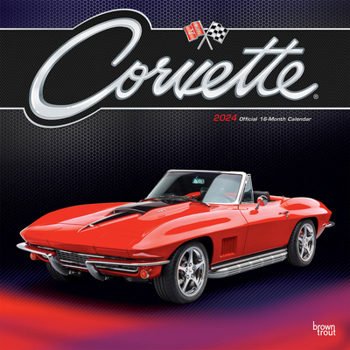 Calendar Corvette 2024 Square Book