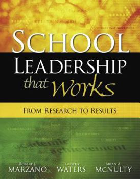 Paperback School Leadership That Works: From Research to Results Book
