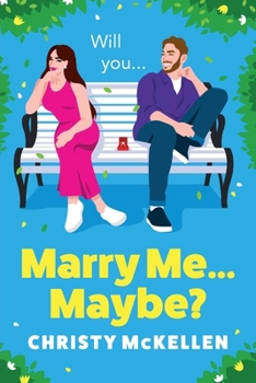 Paperback Marry Me...Maybe? [Large Print] Book