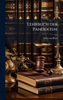Hardcover Lehrbuch der Pandekten. [German] Book
