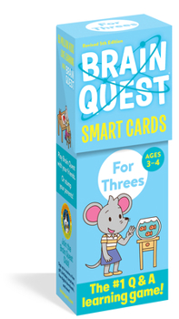Cover for "Brain Quest for Threes Smart Cards Revised 5th Edition"