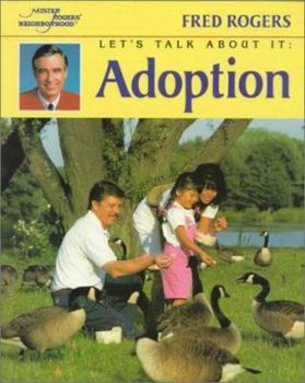 Hardcover Let's Talk about It: Adoption Book