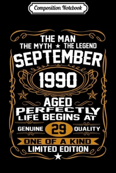 Composition Notebook: 82nd Birthday Born In SEPTEMBER 1937 82 Years Old  Journal/Notebook Blank Lined Ruled 6x9 100 Pages
