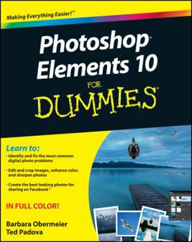 Paperback Photoshop Elements 10 for Dummies Book