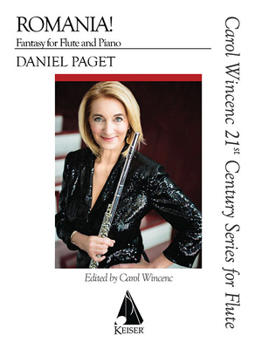 Paperback Romania! Fantasy for Flute and Piano Book