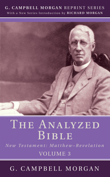 Paperback The Analyzed Bible, Volume 3 Book