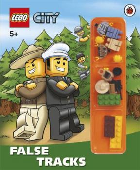 Hardcover LEGO City: False Tracks Storybook with Minifigures and Accessories Book