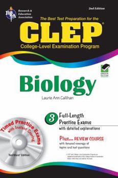 CLEP Biology - Book  of the REA CLEP Test Preps