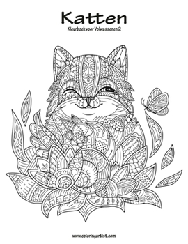 Paperback Katten Kleurboek voor Volwassenen 2 [Dutch] Book