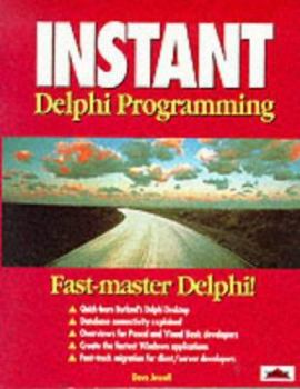 Paperback Instant Delphi Programming Book