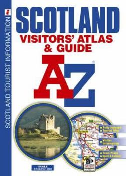Paperback Scotland AZ Visitors' Atlas and Guide Book