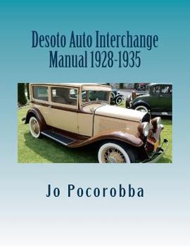 Paperback Desoto Auto Interchange Manual 1928-1935 Book