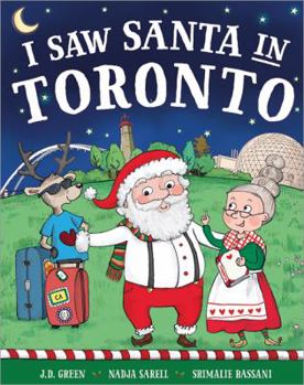 Hardcover I Saw Santa in Toronto Book