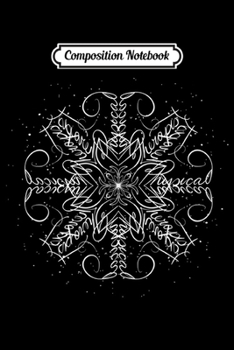 Composition Notebook: Physical Therapist Snow Medallion Job Career Snowflake Art  Journal/Notebook Blank Lined Ruled 6x9 100 Pages