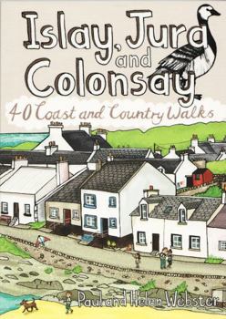 Paperback Islay Jura Colonsay 40 Coast Countr Walk Book