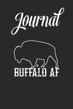 Paperback Journal: Buffalo Af 716 Area Code Western Ny Buffalonian Gift Blank Ruled Line College Journal Notebook Size for Diary Student Book