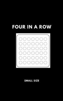 Four In A Row: Dots Connect Kids and Adult Games (Small Size 5x8, 100 Pages)