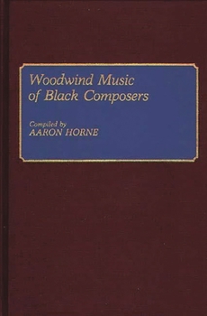 Hardcover Woodwind Music of Black Composers Book