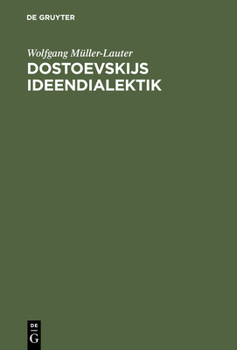 Hardcover Dostoevskijs Ideendialektik [German] Book