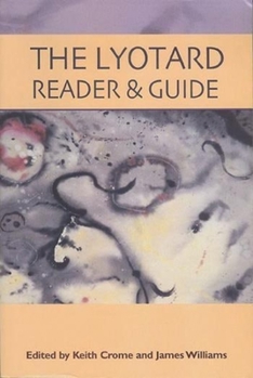 Paperback The Lyotard Reader and Guide Book