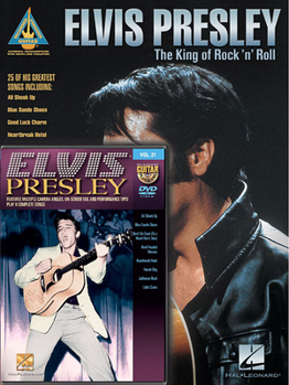 Hardcover Elvis Presley Guitar Pack: Includes Elvis Presley - The King of Rock 'n' Roll Book and Elvis Presley Guitar Play-Along DVD Book