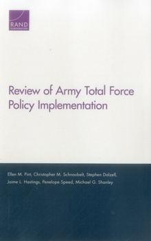 Paperback Review of Army Total Force Policy Implementation Book