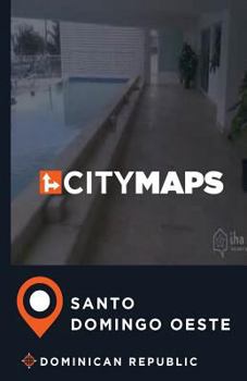 Paperback City Maps Santo Domingo Oeste Dominican Republic Book