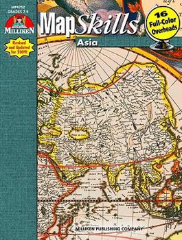 Paperback Map Skills - Asia Book