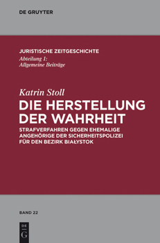 Hardcover Die Herstellung der Wahrheit [German] Book