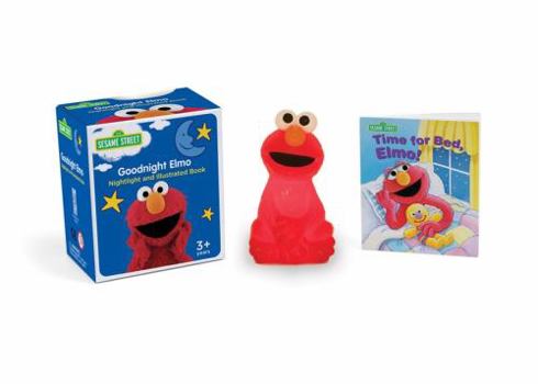 Paperback Sesame Street: The Goodnight Elmo Kit: Nightlight and Illustrated Book