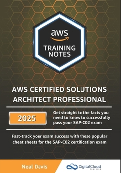 Paperback AWS Certified Solutions Architect Professional Training Notes Book